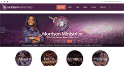 Desktop Screenshot of morrisonministries.com